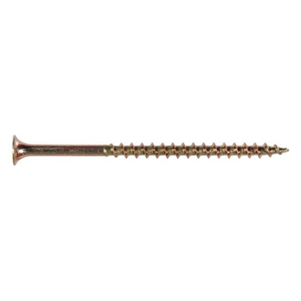 Hillman Fasteners 47675 3 in. x 8 Zinc & Yellow Phillips All Purpose Screws